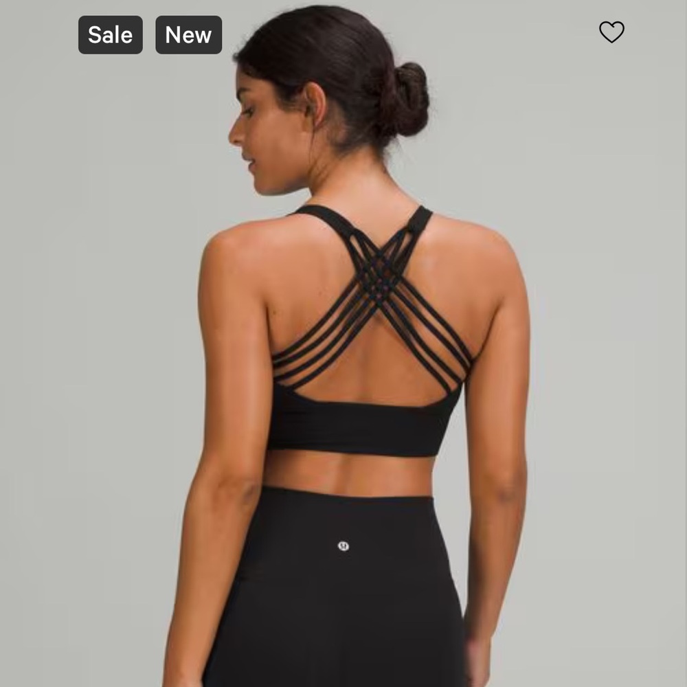 Lululemon free to be wild long line bra - Picture 2 of 2